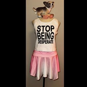 Paris Hilton Y2K Trickz N Treatz Dolls Kill Costume ‘SOCIALITE HEIRESS’ NWT XL